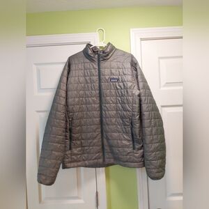 VGUC! Patagonia Nano Puff Men's Jacket, Sz L, Cave Gray
